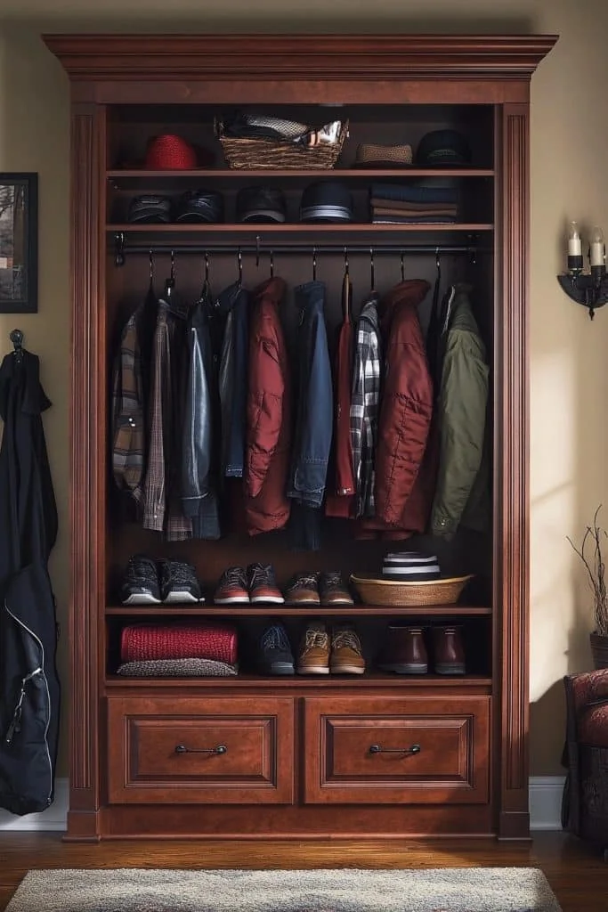 Neat Niche Entryway