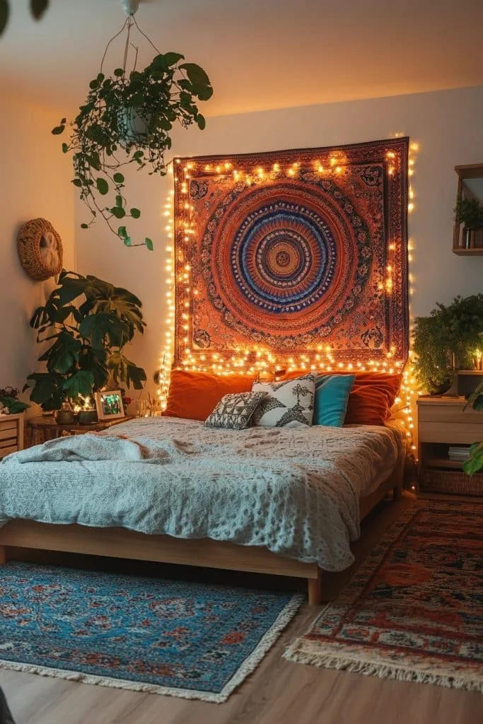 Illuminated Tapestry Wall Art
