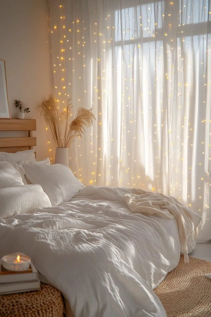 Pure White Fairy Light Ambiance