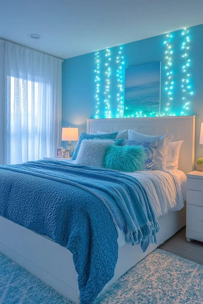 Ocean-Inspired Fairy Light Serenity
