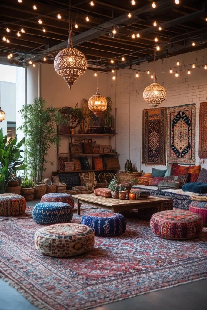 Vintage Moroccan Poufs