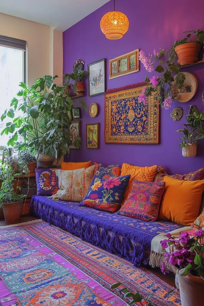 Bold Painted Accent Walls