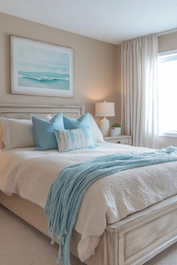 Tranquil Sand-Hued Bedroom Retreat