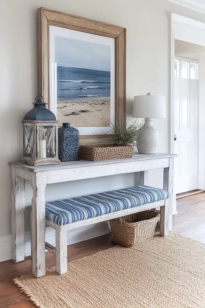 Inviting Coastal Entryway