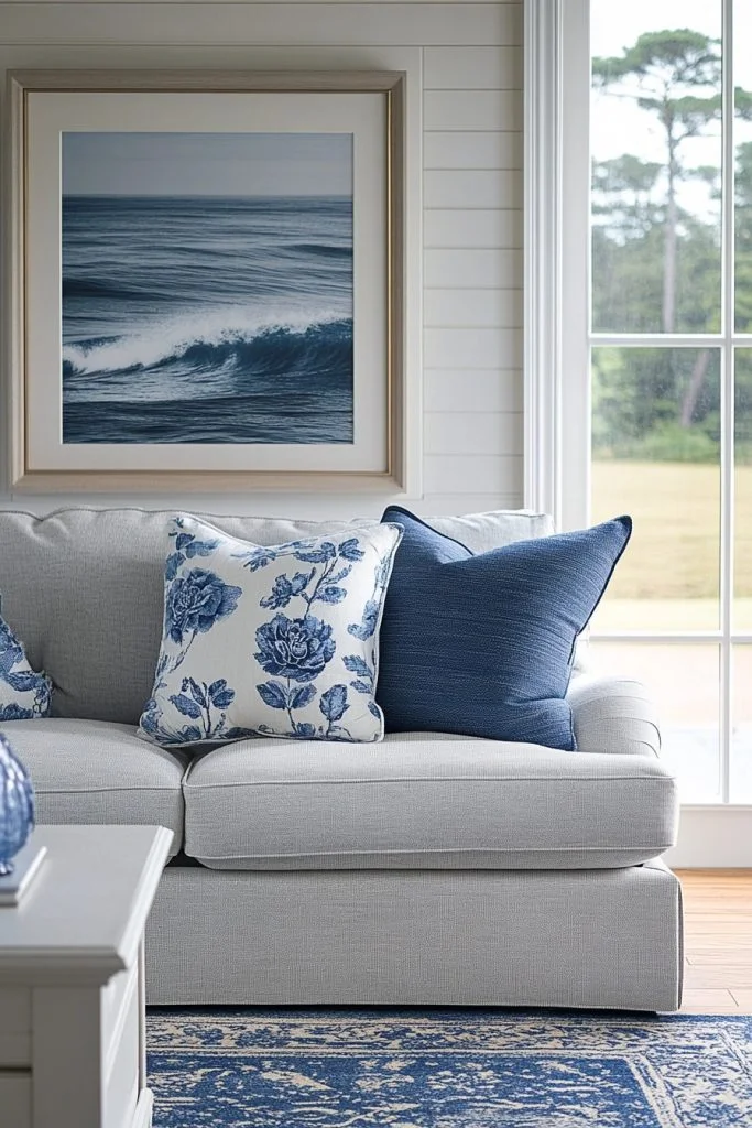 Ocean-Inspired Blues