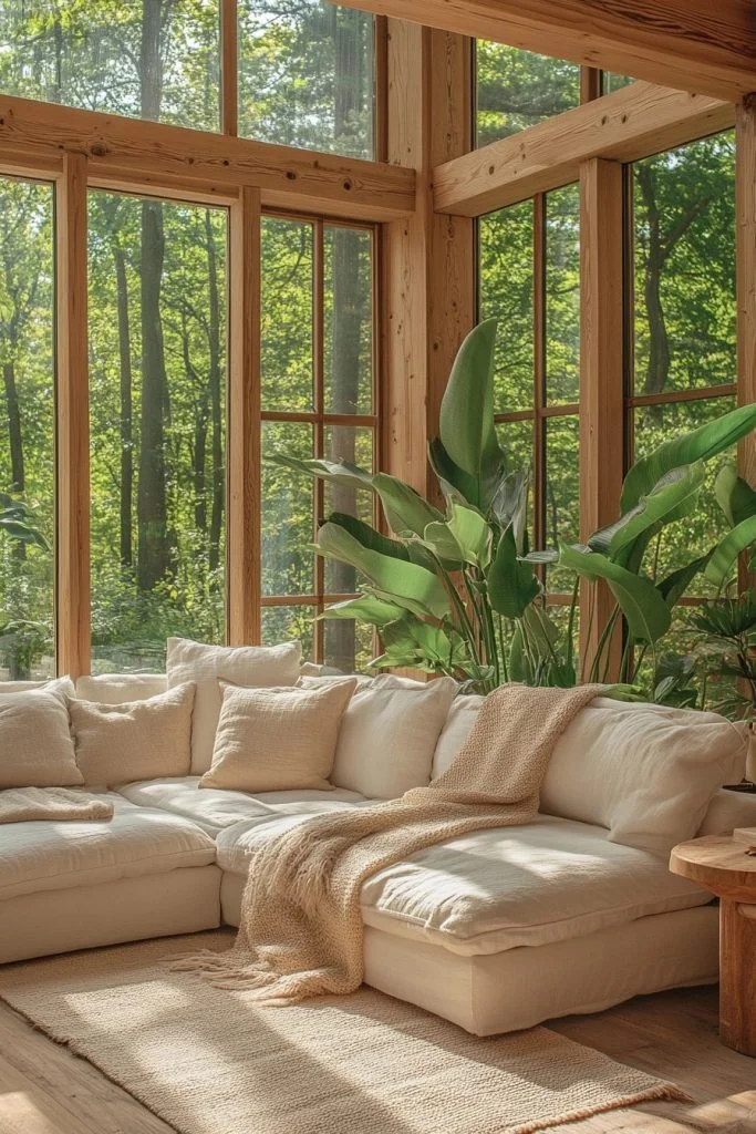 Cabin Sunroom Serenity