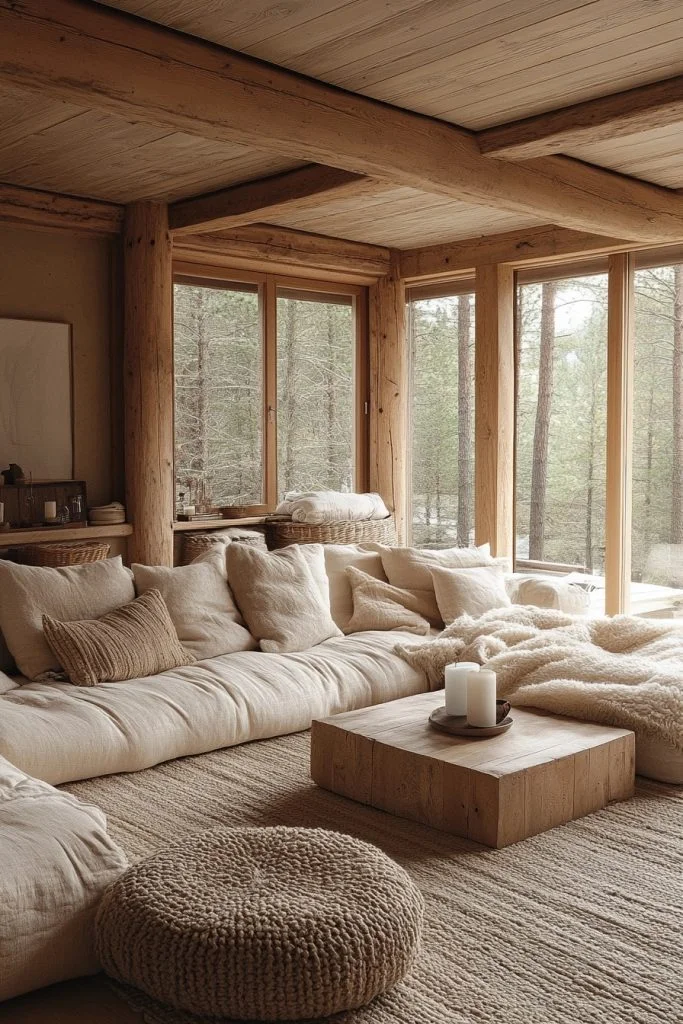 Warm Minimalist Cabin