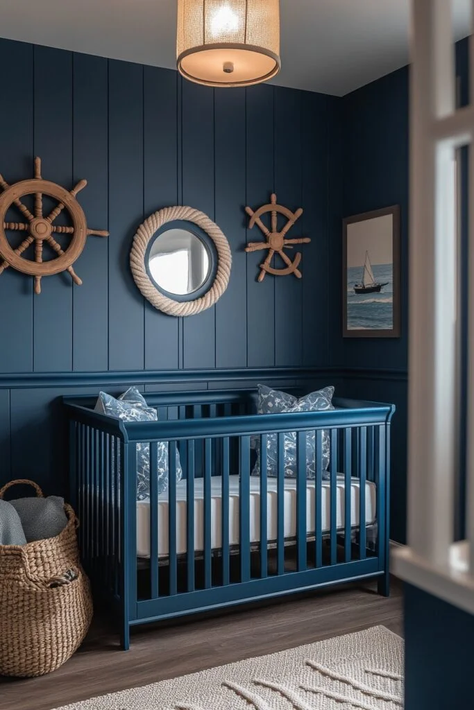Nautical Barndominium Nursery