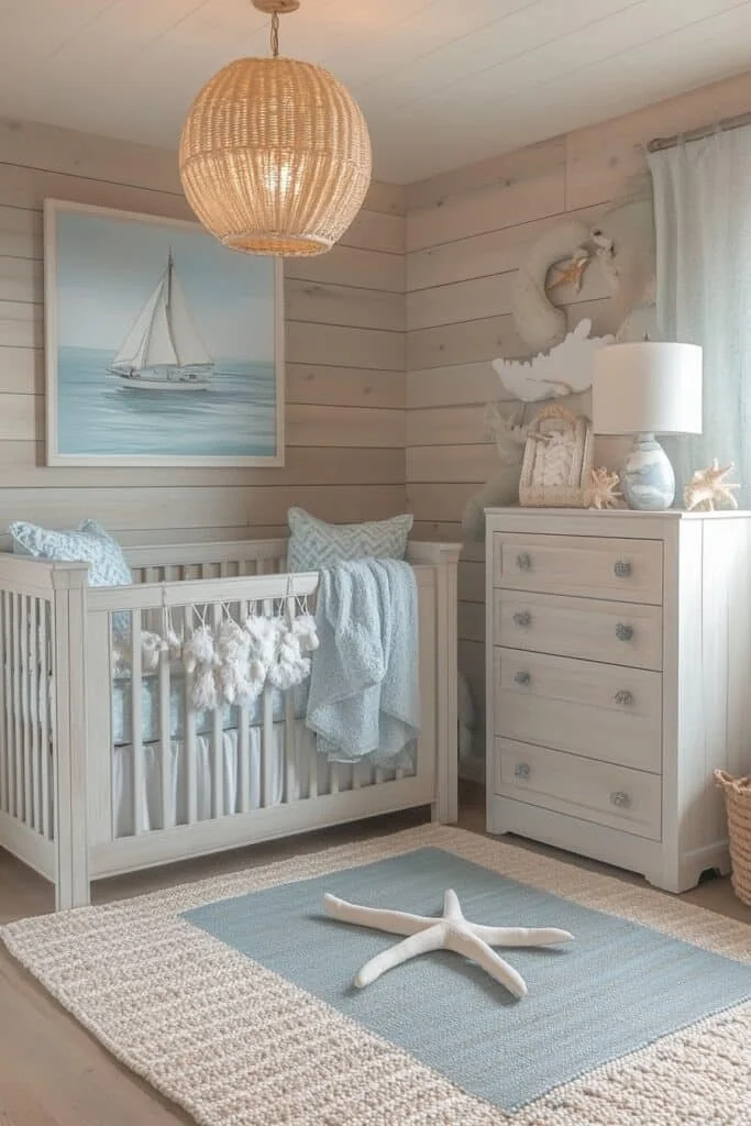 Coastal Barndominium Nursery
