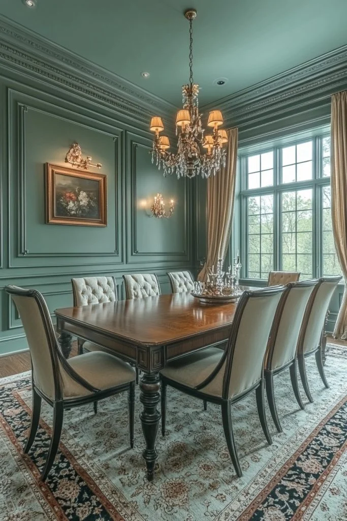 Traditional Sage Green Elegance