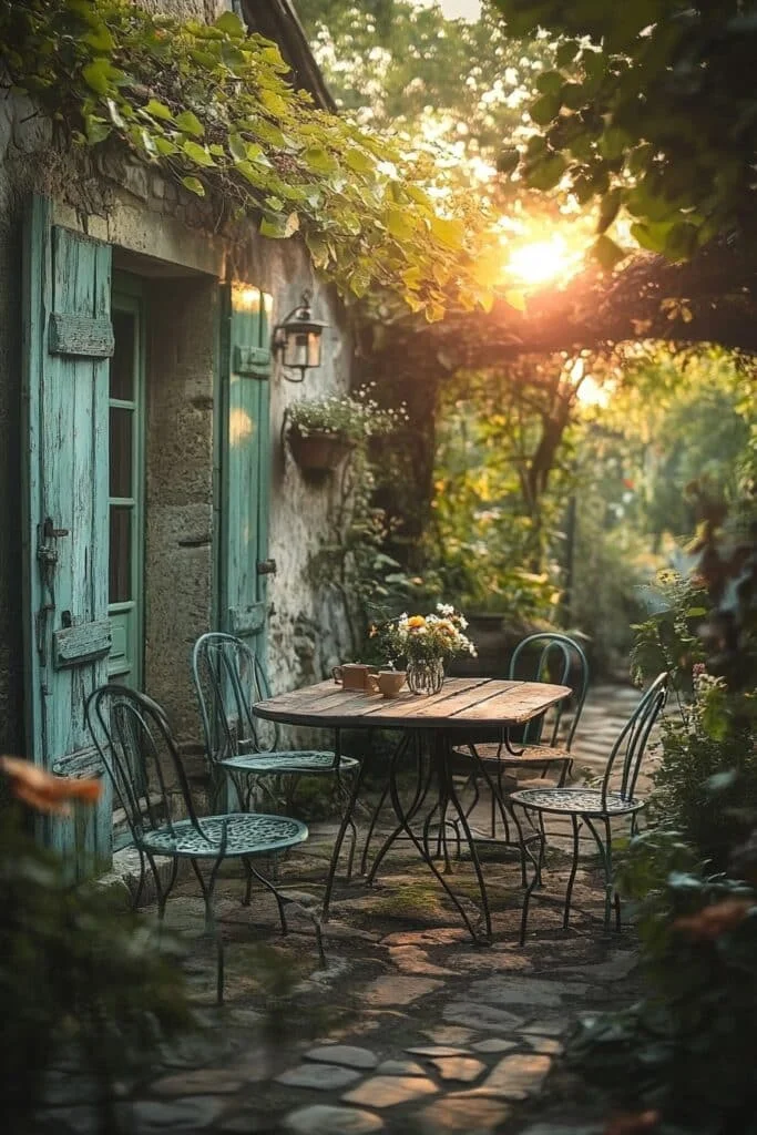 Vintage Metal Seating Ideas