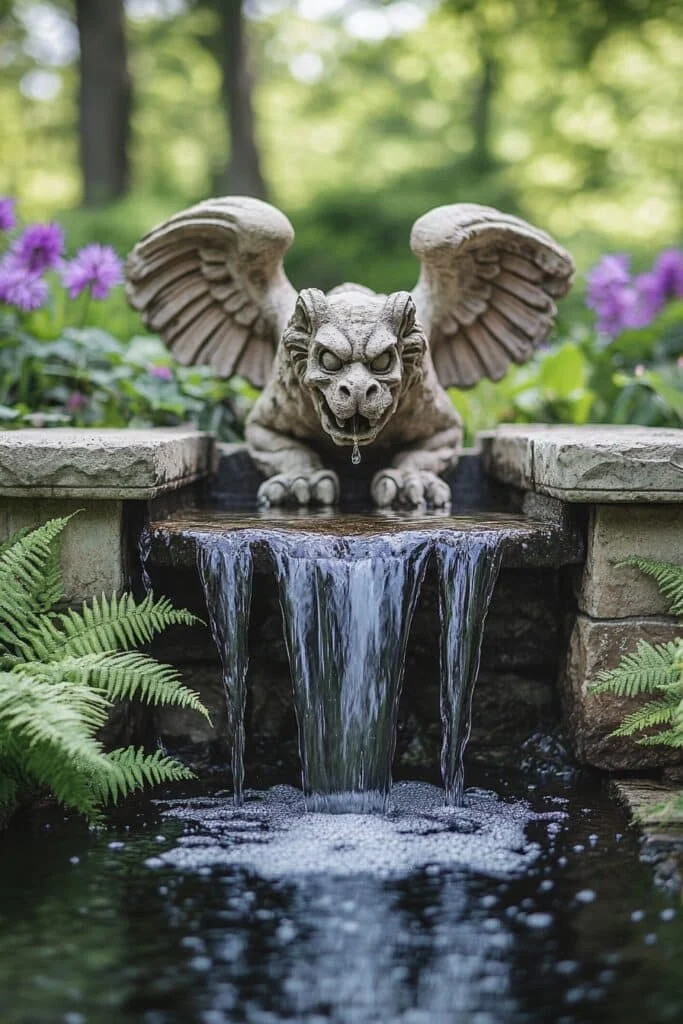 Gothic Gargoyle Water Features