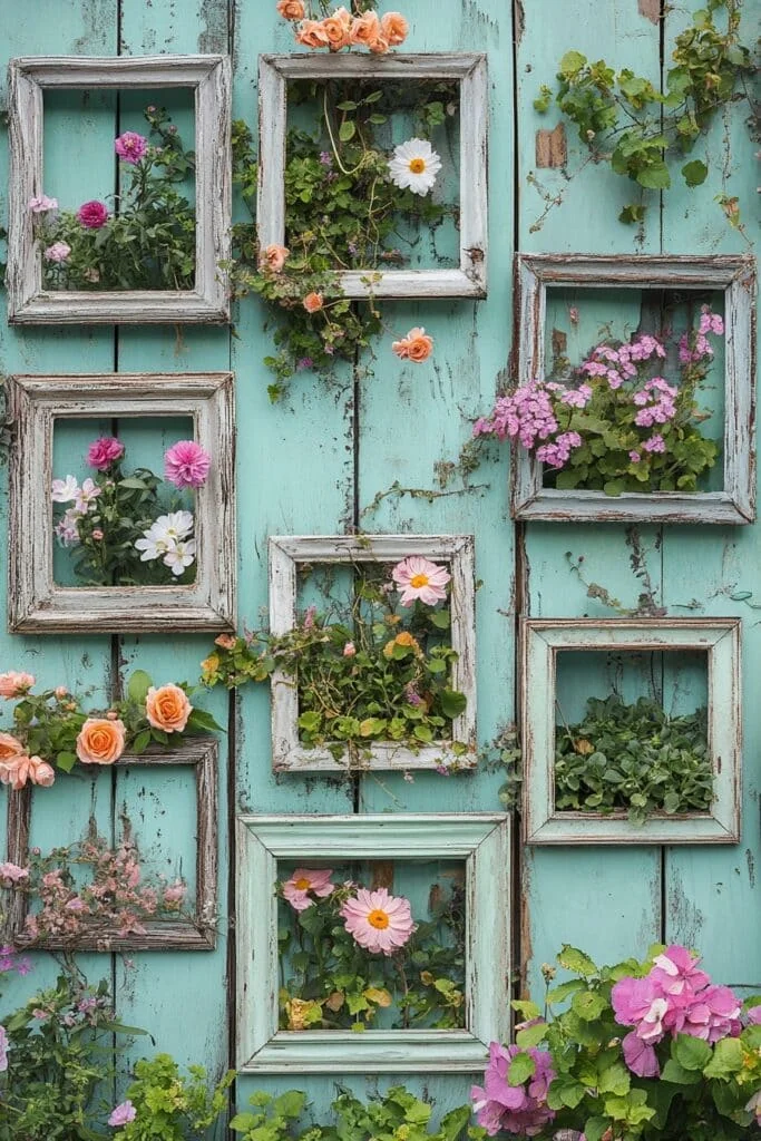 Repurposed Window Frames