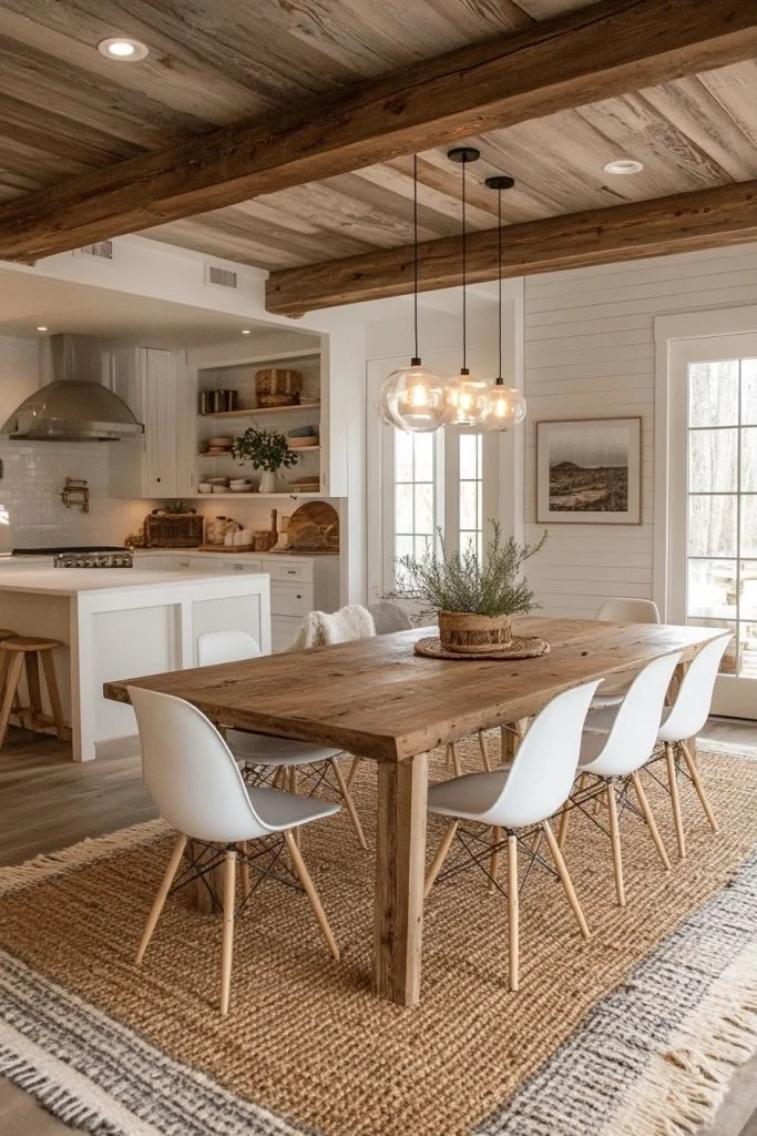 Nordic Simplicity Dining Space