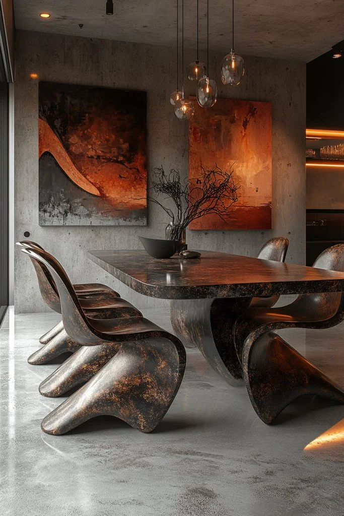 Ultra Modern Dining Room