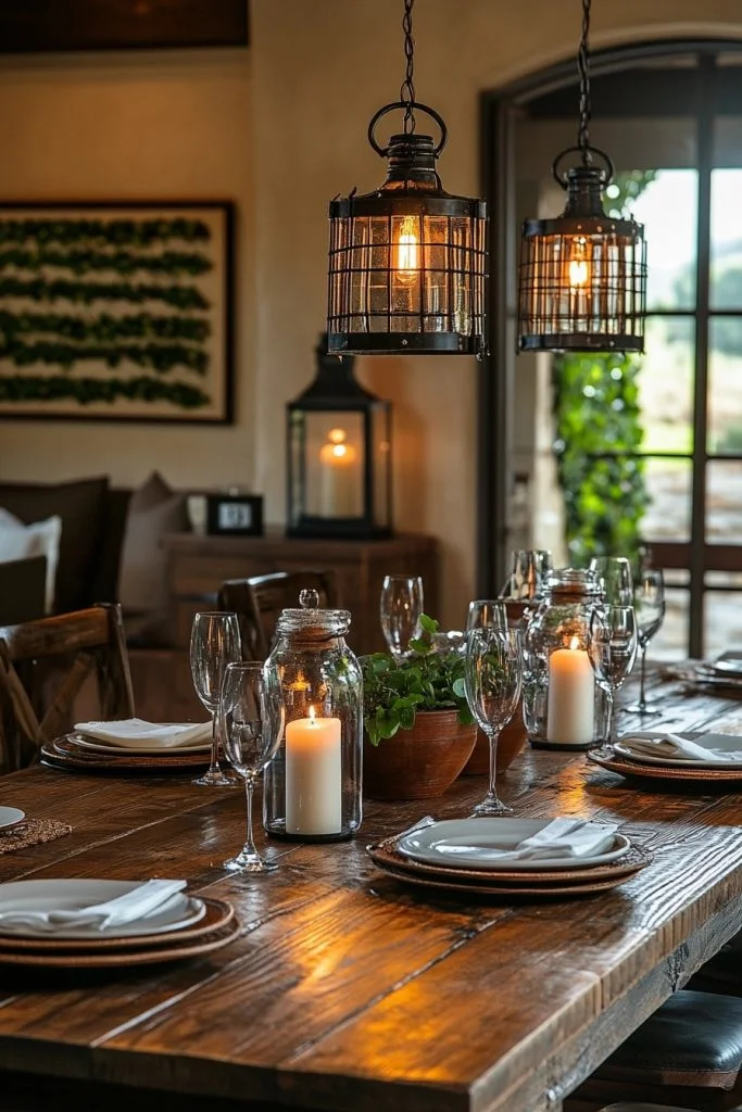 Tuscan Sunset Dining Area
