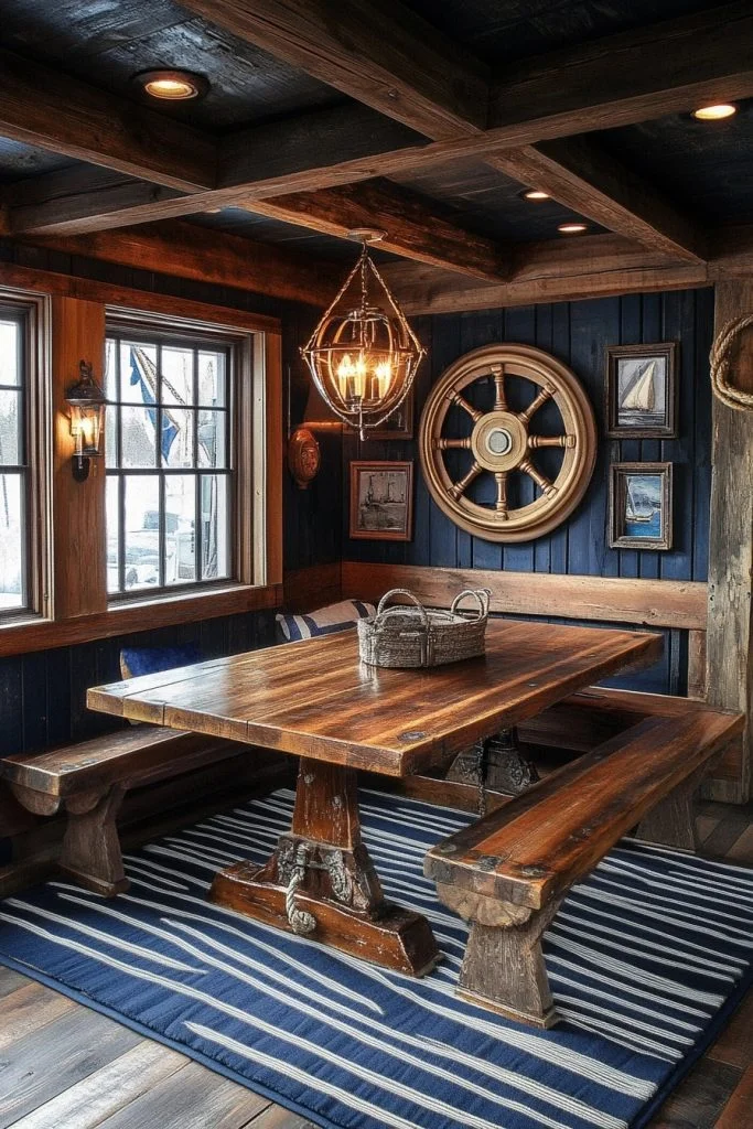 Captain's Table Nautical Dining