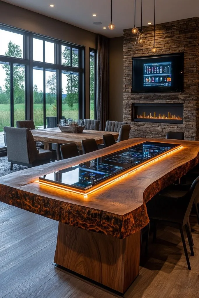 Smart Tech Dining Space