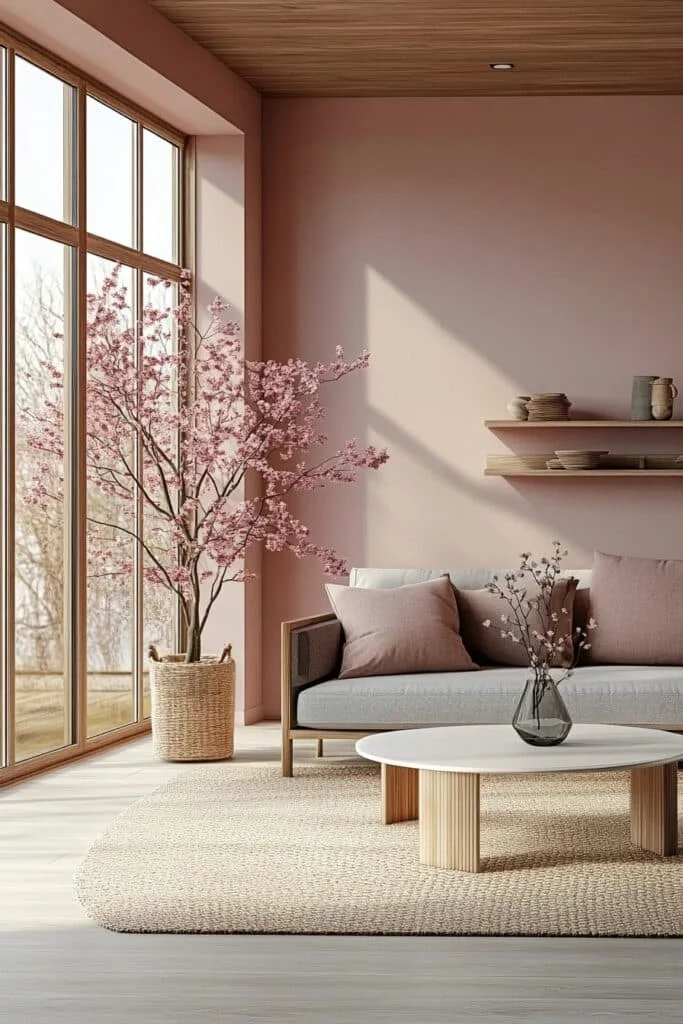 Pink Minimalist Retreat