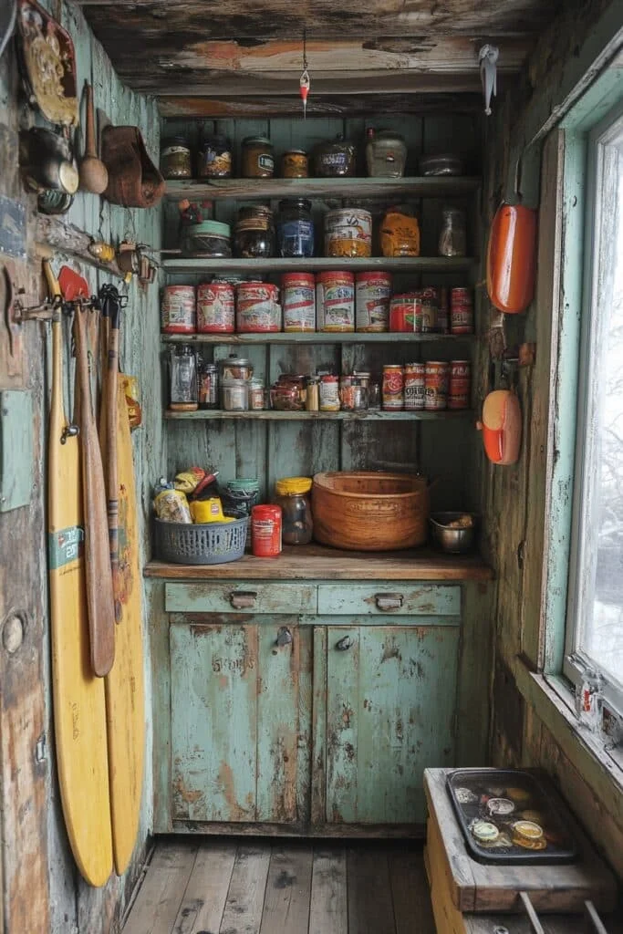 Oar-Inspired Pantry