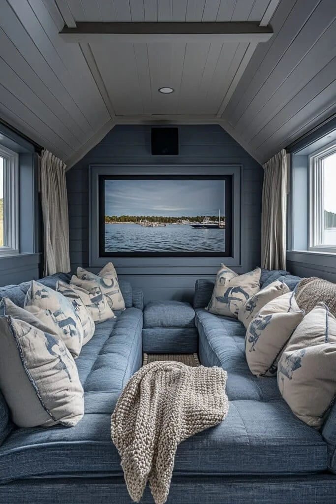 Nautical Media Room