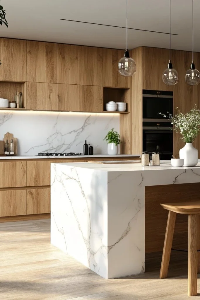 Streamlined Zen Kitchen Design