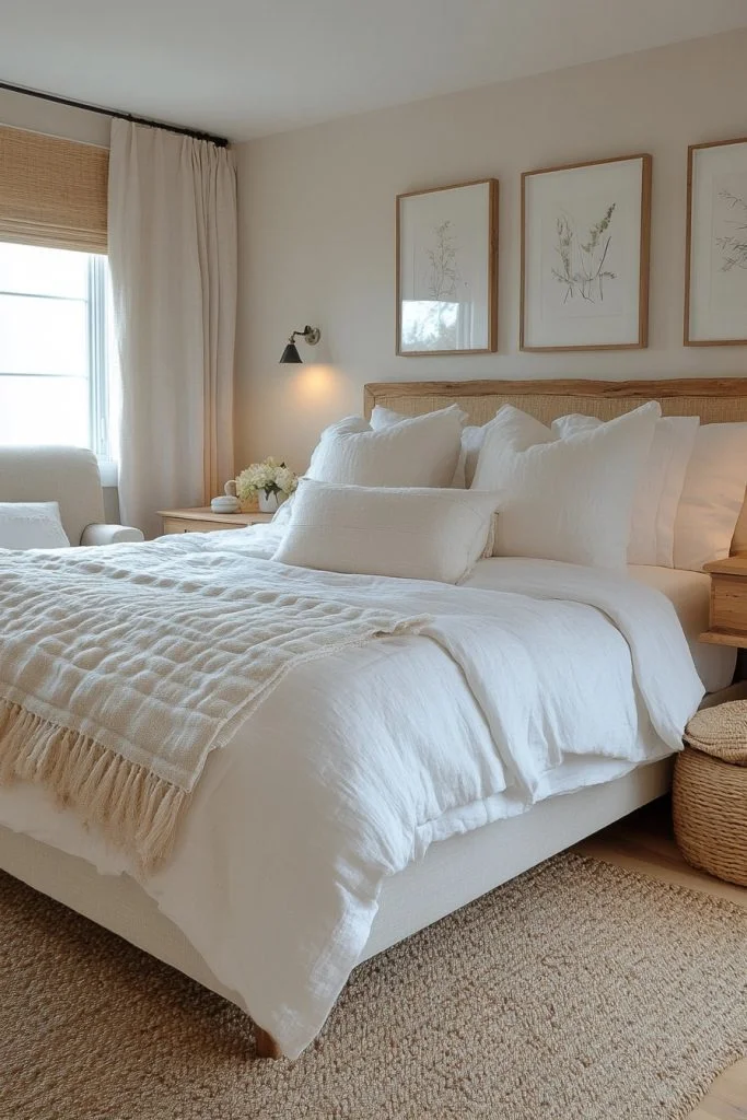 Inviting Scandinavian Guest Room