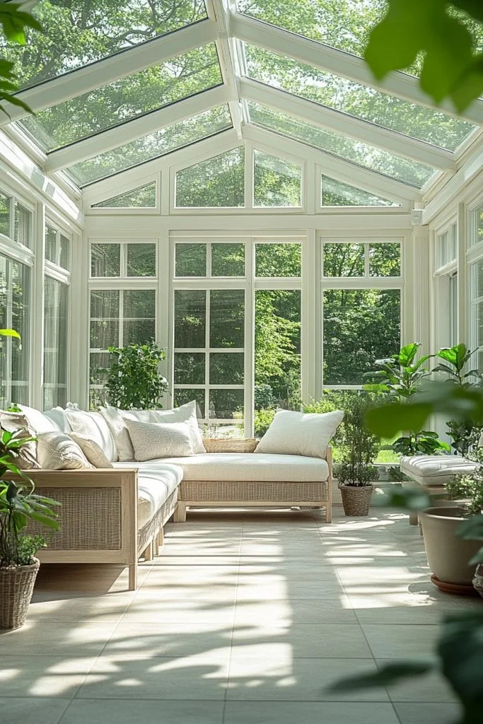 Bright Nordic Sunroom