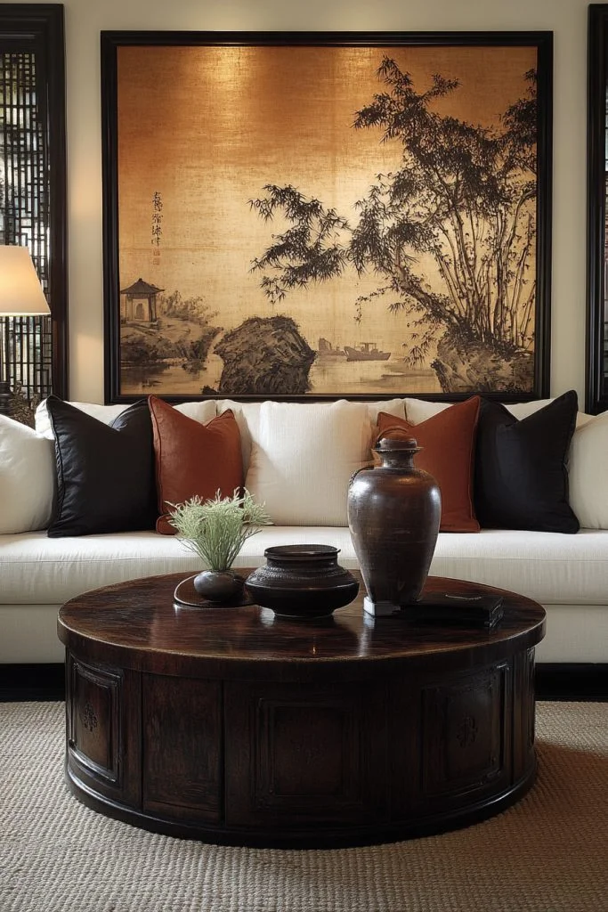 Asian-Inspired Serenity Space