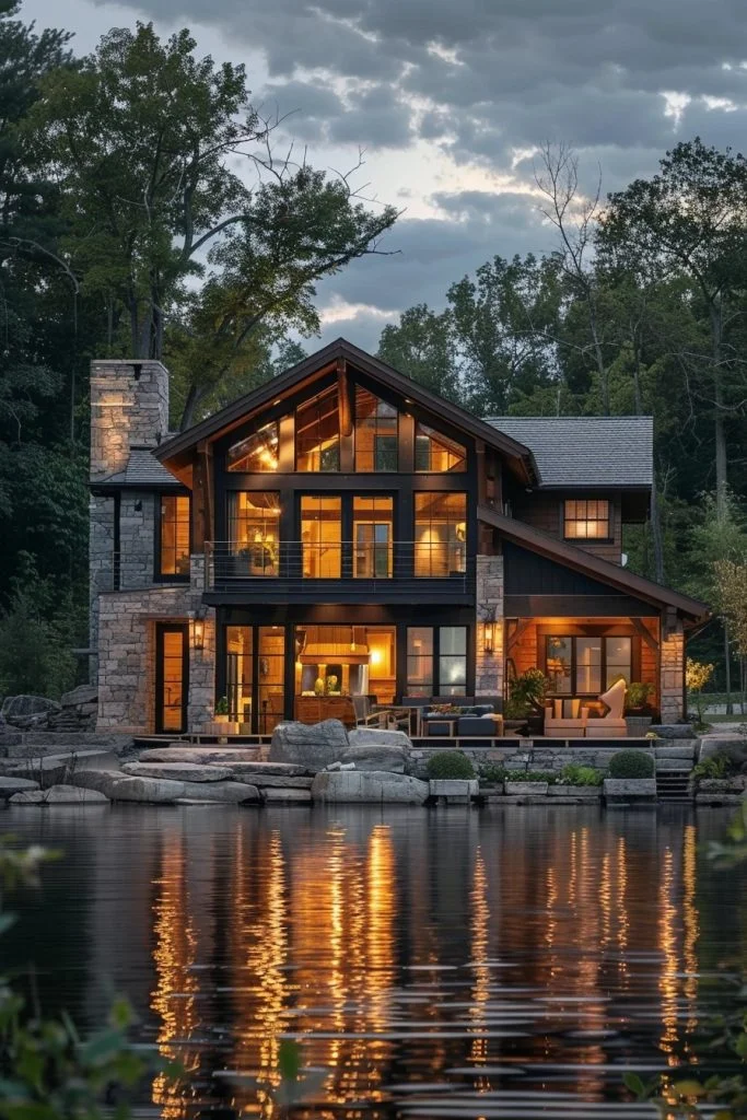 Lakeside Barn Home
