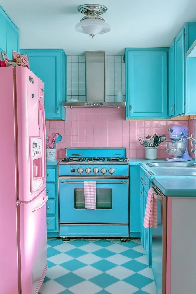 Retro Revival Kitchen