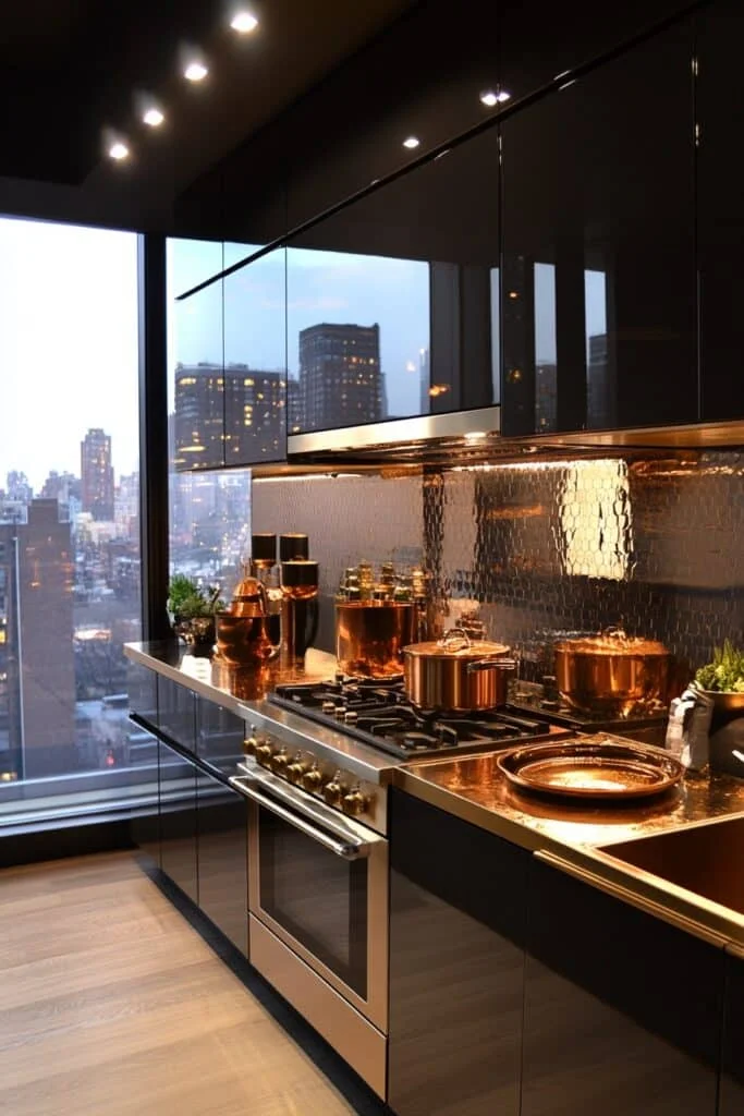 Shiny Metallic Accents