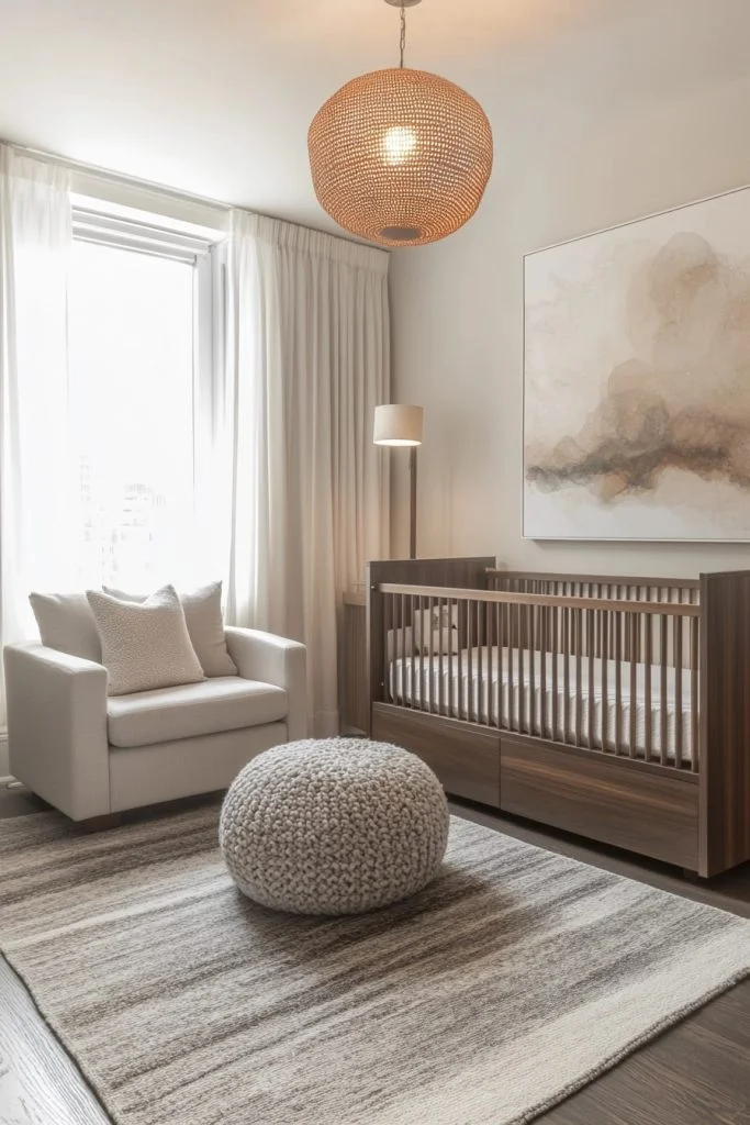 Sleek Contemporary Nursery