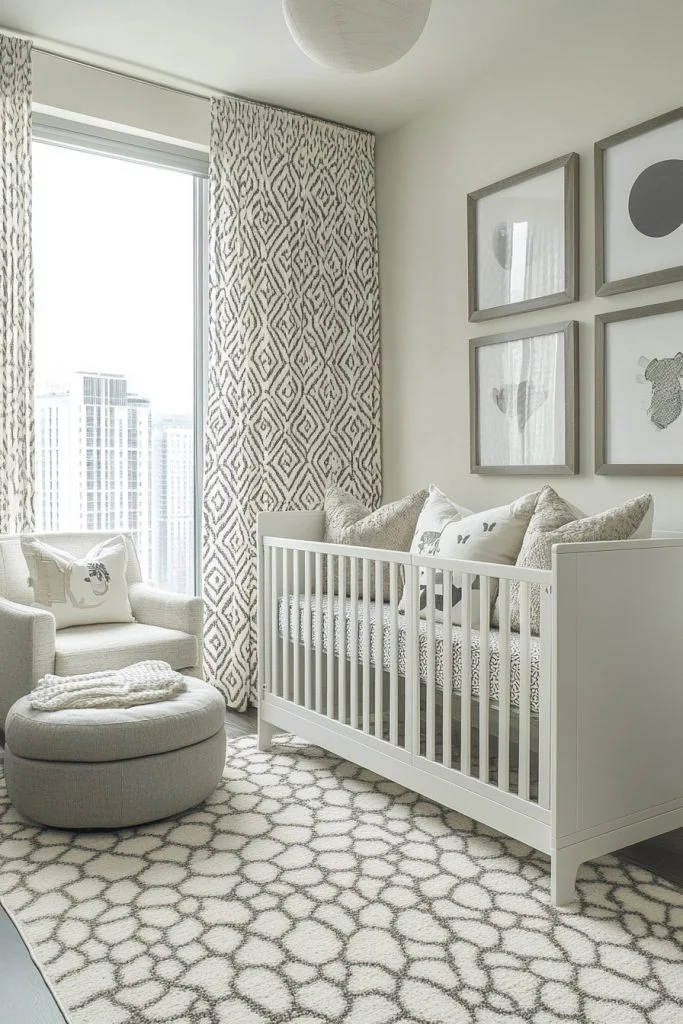 Playful Geometric Nursery