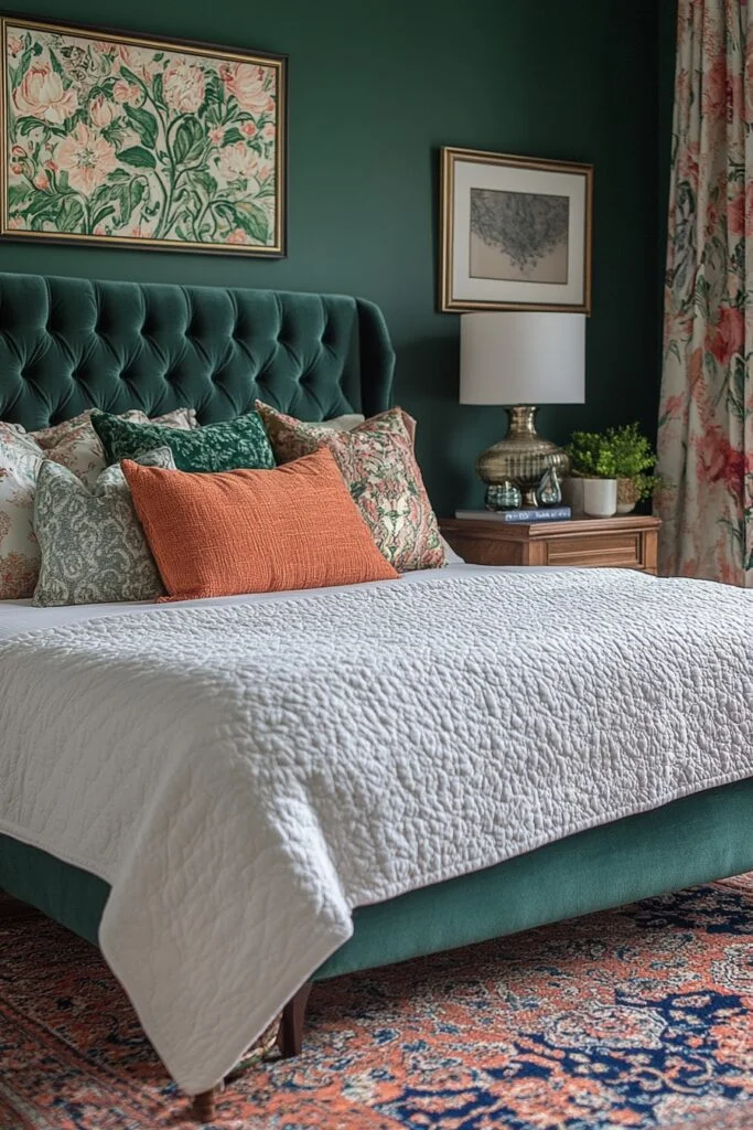 Emerald Boho Elegance