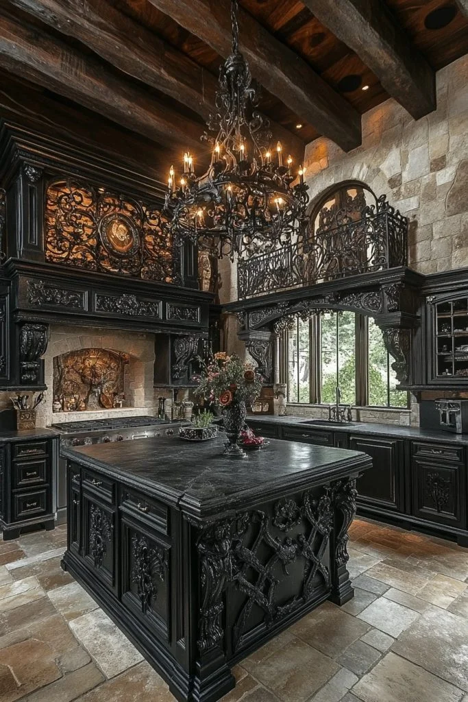 Ornate Iron Detailing