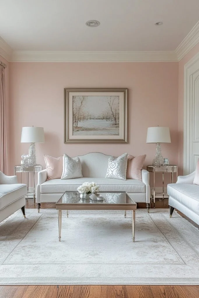 Subtle Pale Pink Elegance