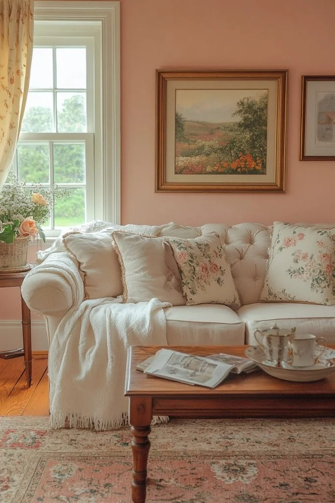 Vintage Dusty Rose Den