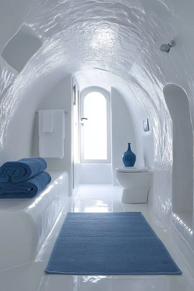 Bright Santorini White Escape