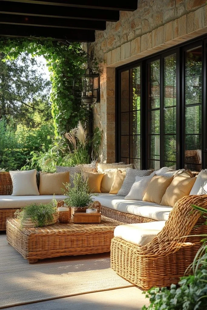 Rattan and Wicker Furnishings