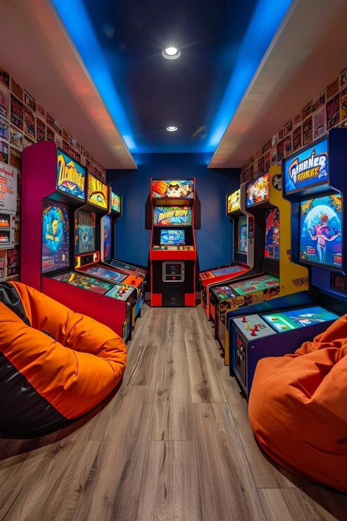 Vintage Video Game Arcade