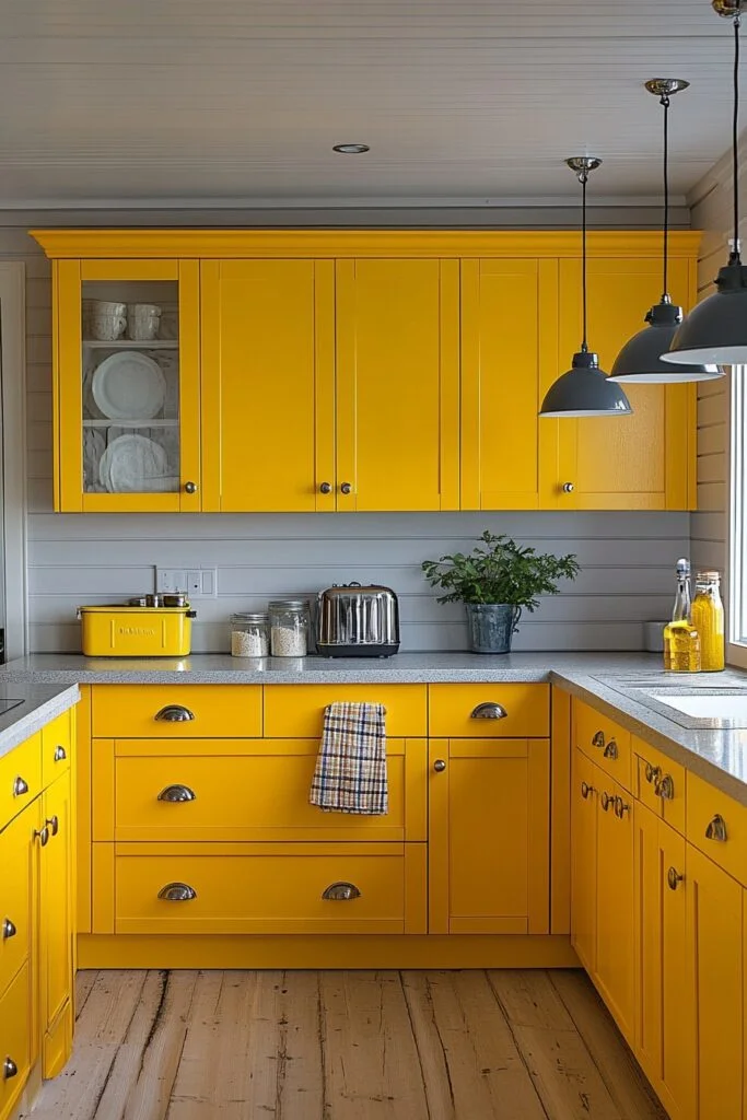 Cheerful Yellow Glow