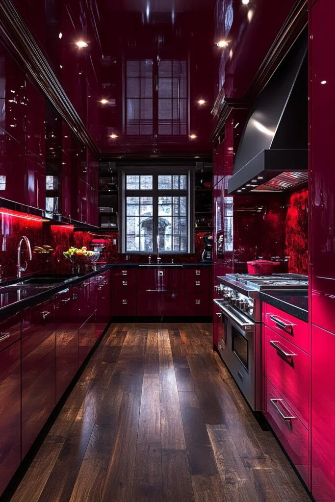 Rich Burgundy Elegance