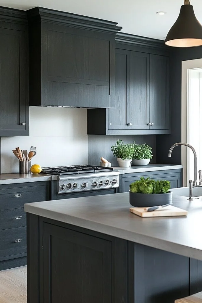 Sleek Charcoal Elegance