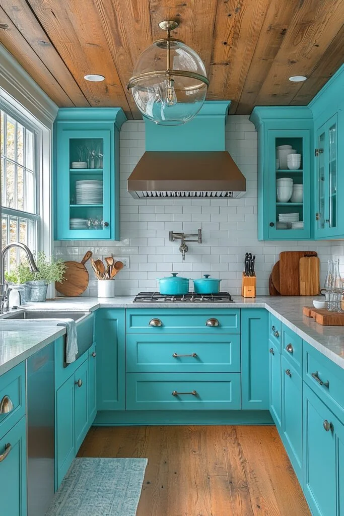 Vibrant Turquoise Fun