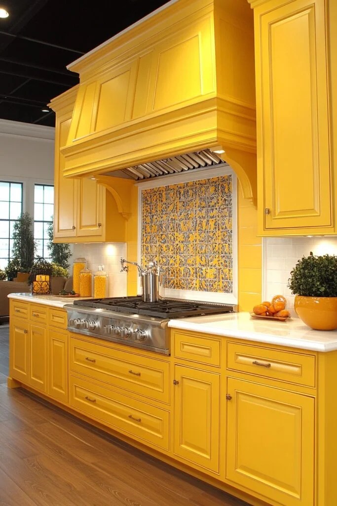 Exotic Saffron Yellow