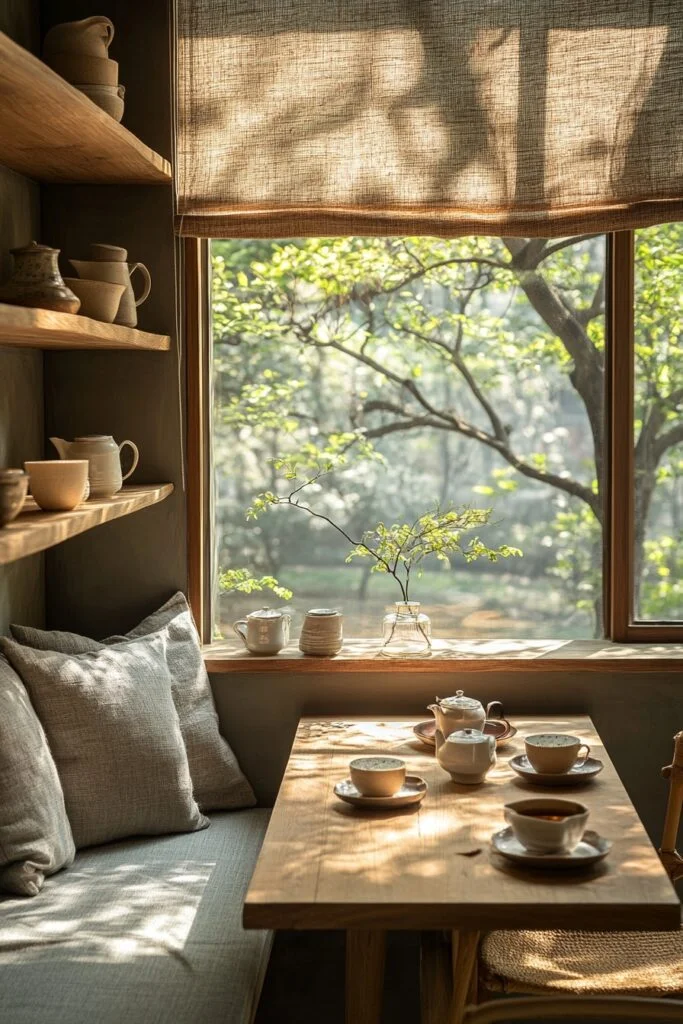Tranquil Tea Time Breakfast Nook