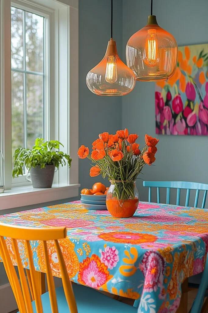 Vibrant Breakfast Corner