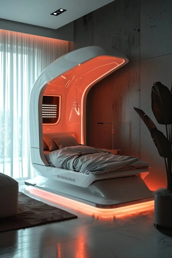 Futuristic Bedroom Concepts