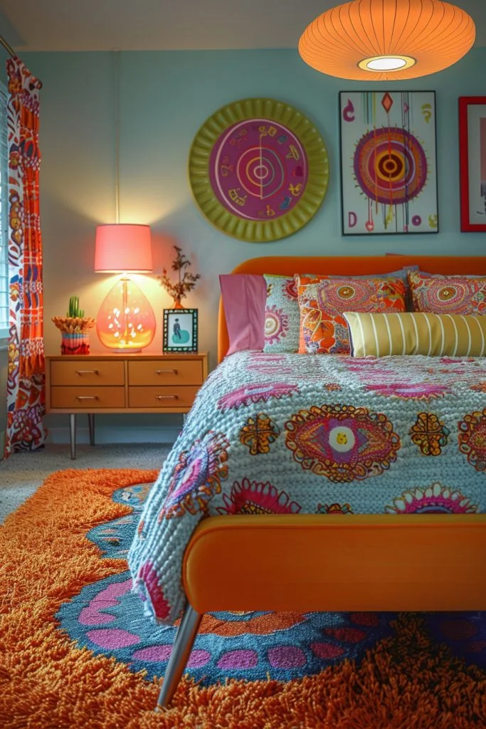 Retro Mod Bedroom Themes